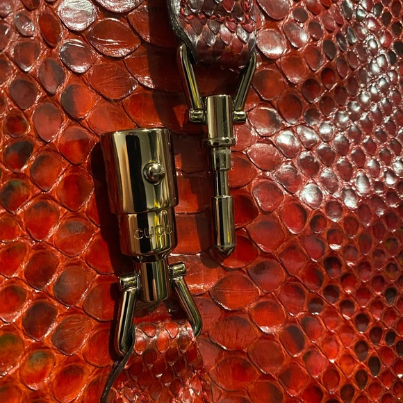 New Gucci Python Handbag - Picture 6 of 12